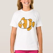 Clownfish meisjes T-shirt (Voorkant)