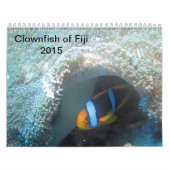 Clownfish of Fiji 2015 Calender Kalender (Hoes)