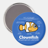 Clownfish Statistics Magneet (Voorkant / Achterkant)