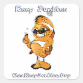 Clownie Square Sticker (Voorkant)