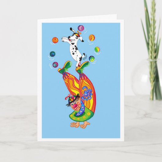 Clowning Kaart (Voorkant)