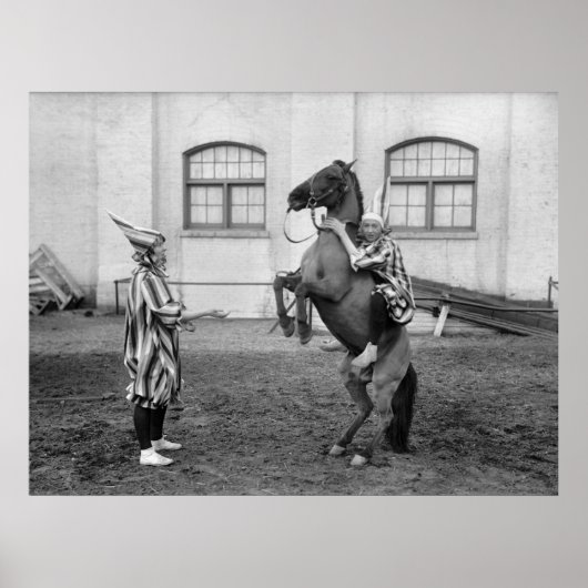 Clowning rond: 1915 poster (Voorkant)