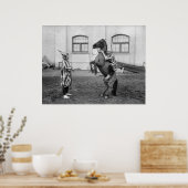 Clowning rond: 1915 poster (Keuken)