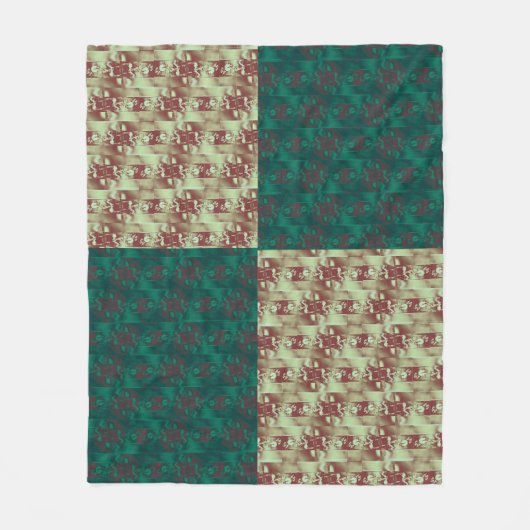 Clowning rond fleece deken (Voorkant)