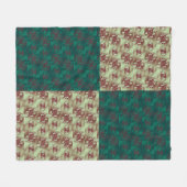 Clowning rond fleece deken (Voorkant (Horizontaal))