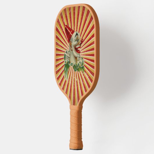 Clowning rond Franse bovenkleding 2 Pickleball Paddle (Links)