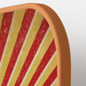 Clowning rond Franse bovenkleding 2 Pickleball Paddle (Links Detail)