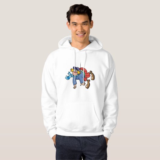 Clowning rond hoodie (Voorkant volledig)