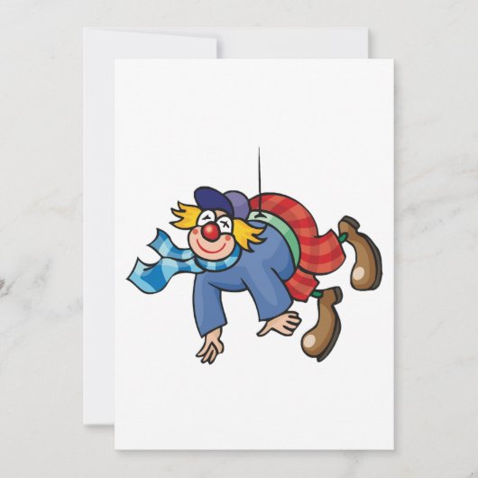 Clowning rond kaart (Voorkant)