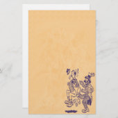 Clowning rond kantoorbenodigdheden briefpapier (Voorkant / Achterkant)