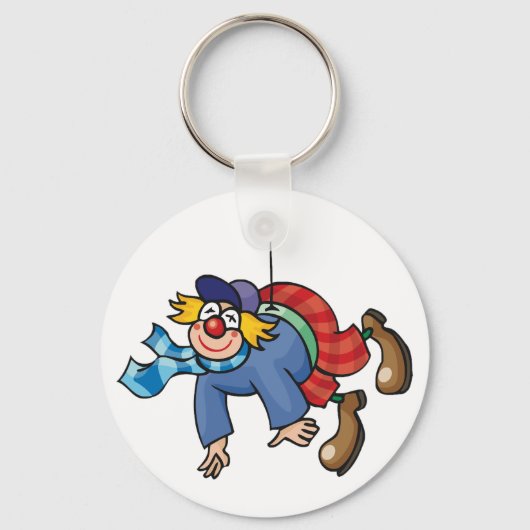 Clowning rond sleutelhanger (Voorkant)