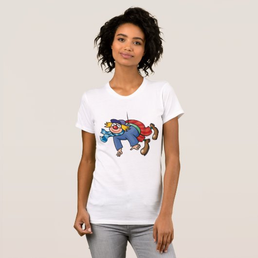 Clowning rond t-shirt (Voorkant volledig)
