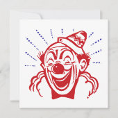 Clownkaart (Voorkant)
