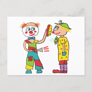 Clowns Briefkaart