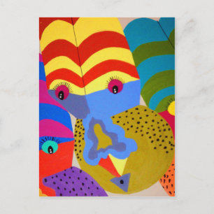Clowns Briefkaart