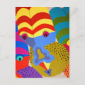 Clowns Briefkaart (Voorkant)