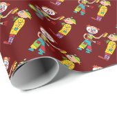 Clowns Cadeaupapier (Rol Hoek)