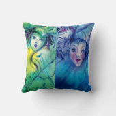 CLOWNS COLLECTIE / Venetian Masquearde Ball Kussen (Achterkant)
