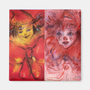 CLOWNS COLLECTIE / Venetian Masquearde Ball Magneet