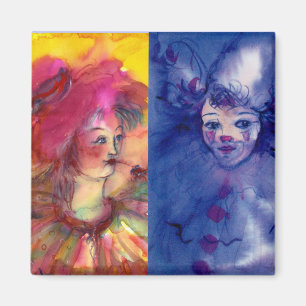 CLOWNS COLLECTIE / Venetian Masquearde Ball Magneet