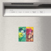 CLOWNS COLLECTIE / Venetian Masquearde Ball Magneet (Insitu (Vaatwasser))