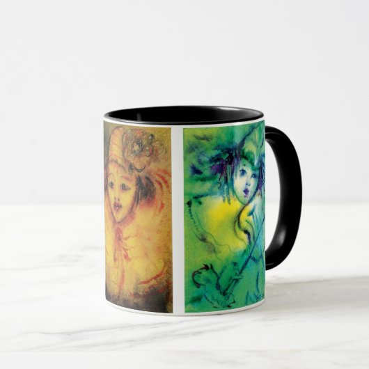 CLOWNS COLLECTIE / Venetian Masquearde Ball Mok (Voorkant rechts)