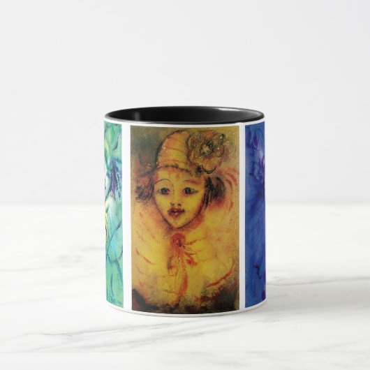 CLOWNS COLLECTIE / Venetian Masquearde Ball Mok (Midden)