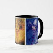 CLOWNS COLLECTIE / Venetian Masquearde Ball Mok (Voorkant rechts)