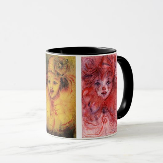 CLOWNS COLLECTIE / Venetian Masquearde Ball Mok (Voorkant rechts)