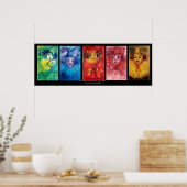 CLOWNS COLLECTIE / Venetian Masquearde Ball Poster (Keuken)