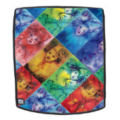 CLOWNS COLLECTIE Venetian Masquerade Facets Rugtassen (Verwijderbaar gezicht)