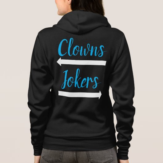 Clowns en Jokers Jacket Hoodie (Achterkant)