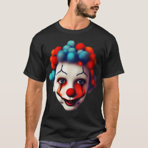 Clowns gezicht t-shirt