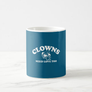 Clowns hebben ook liefde nodig magische mok