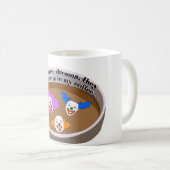 Clowns in mijn koffie-Mok Koffiemok (Voorkant rechts)