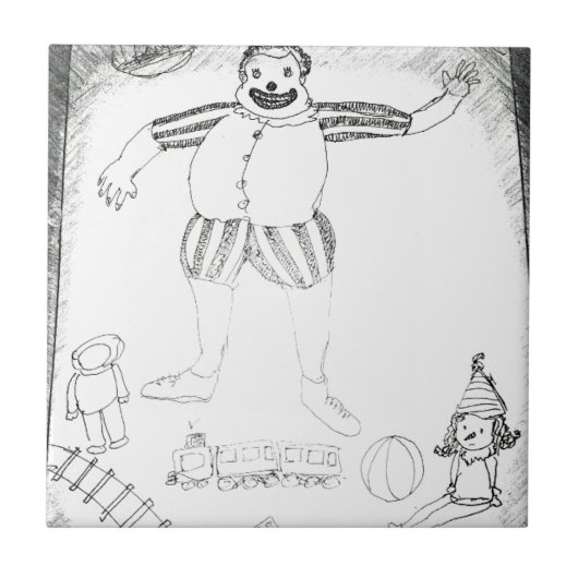 Clowns is er tegeltje (Voorkant)