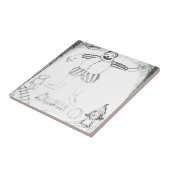 Clowns is er tegeltje (Zijkant)