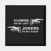 Clowns & Jokers Magneet (Voorkant)