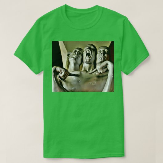 Clowns links van mij Jokers rechts T-shirt (Design voorkant)