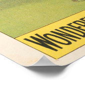 Clowns met optredende ganzen, hanen en ezels. poster (Hoek)