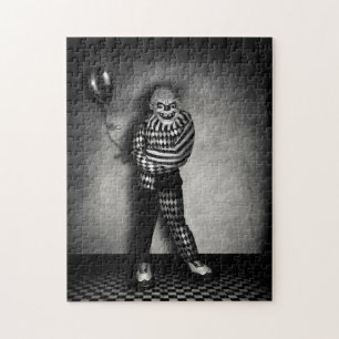 Clowns Play Jigzaag Puzzle Legpuzzel