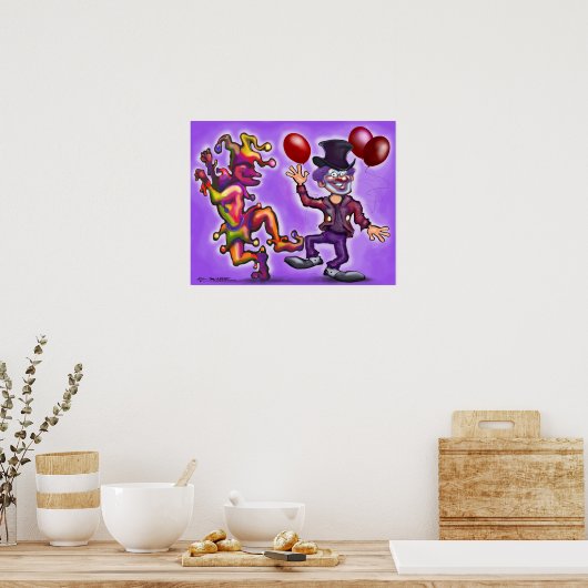 Clowns Poster (Keuken)