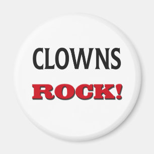 Clowns Rock Magneet