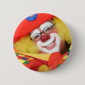Clowns Ronde Button 5,7 Cm (Voorkant)