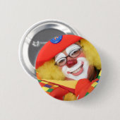 Clowns Ronde Button 5,7 Cm (Voorkant /achterkant)