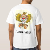 CLOWNS SCARE ME T-SHIRT (Achterkant)