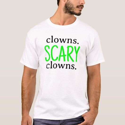 Clowns Scary Clowns Aphantasia aphant T-Shirt