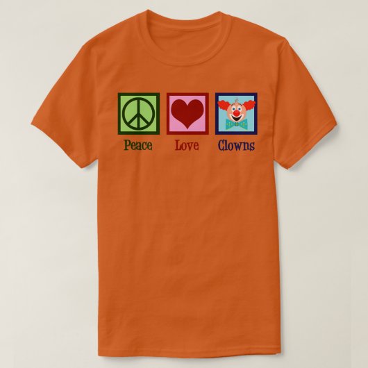 Clowns T-shirt (Design voorkant)