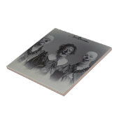  Clowns Tegeltje (Zijkant)