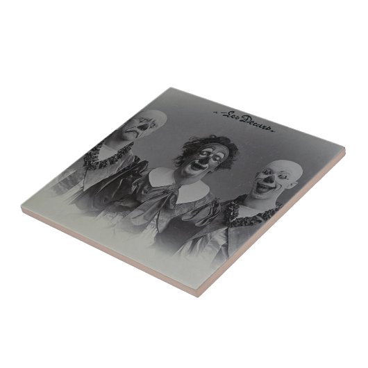  Clowns Tegeltje (Zijkant)